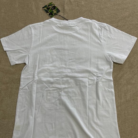 Bape shark white t-shirt White Size M - Picture 2 of 7